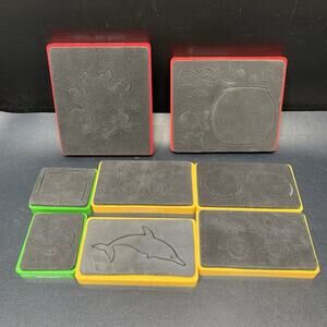 Sizzix Cuts Dolphin Fish Bowl Fish Car Butterfly Die-Cut Lot Of 8 Provo Craft